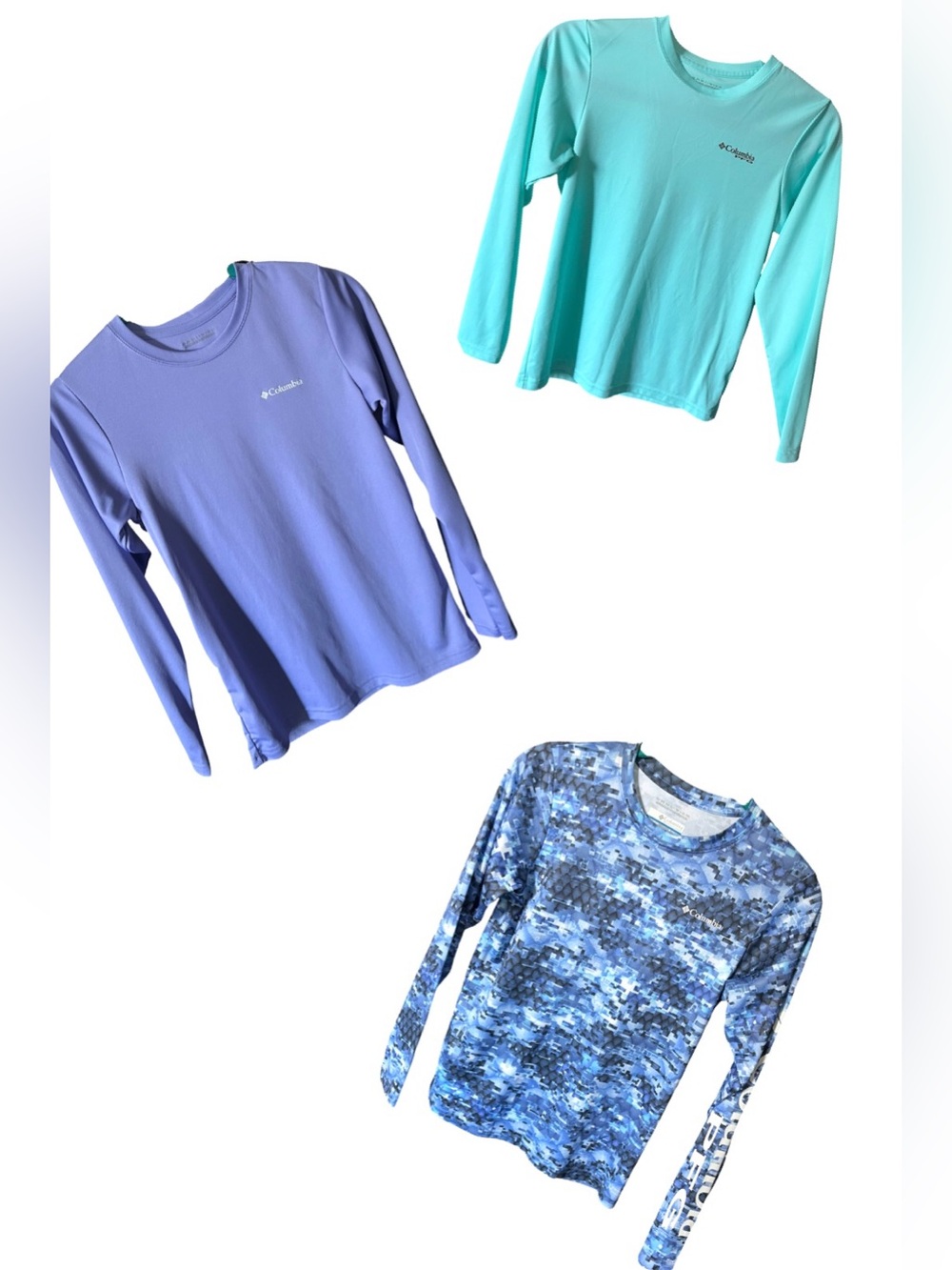 Bundle of THREE Columbia Omni Heat
Med 10-12 Big Kids Unisex